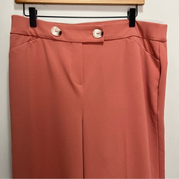 Addition Elle Wide Leg Cropped Pants Size 0X NWT - Picture 4 of 10
